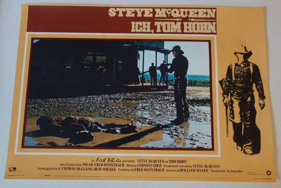 Ich, Tom Horn originales deutsches Fotobust-Set